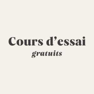 COURS D’ESSAI